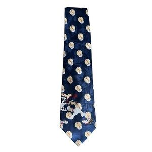 Vintage Disney Goofy Baseball Men’s Tie